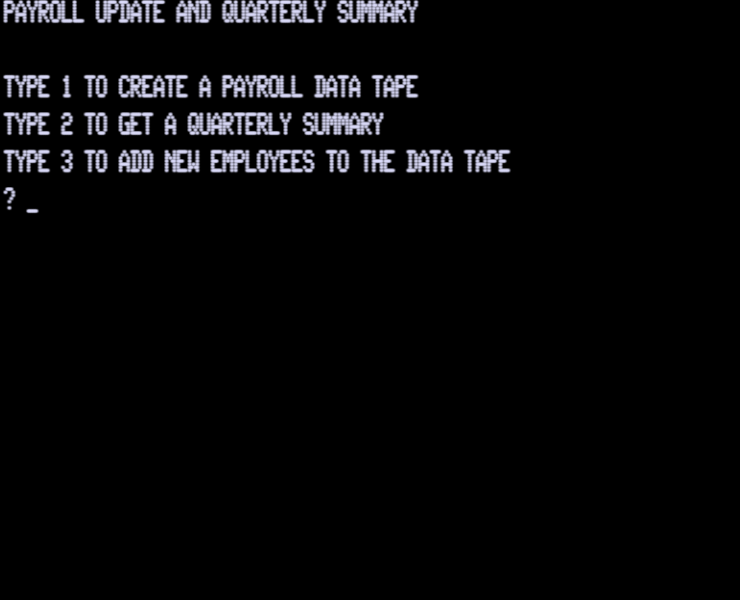 Screen shot